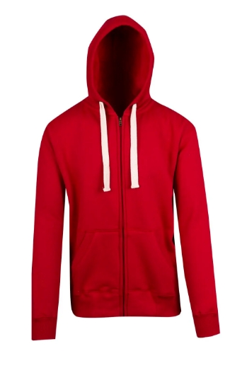 Picture of RAMO, Mens Brushed Heavy Zip Fleece Hoodie