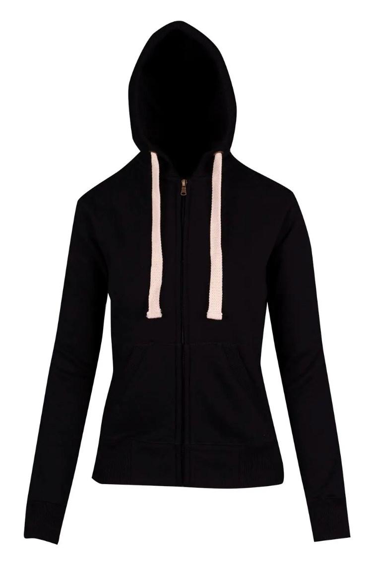 Picture of RAMO, Ladies Heavy Zip Fleece Hoodie