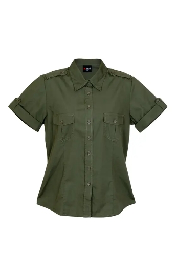 Picture of RAMO, Ladies Military Short Sleeve Shirt