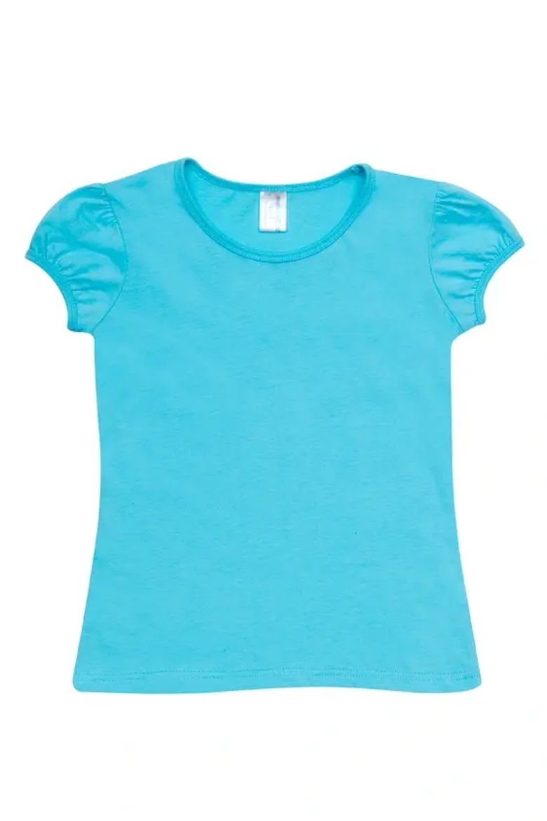 Picture of RAMO, Girls Short Puff Sleeve Tee