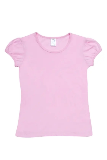 Picture of RAMO, Girls Short Puff Sleeve Tee