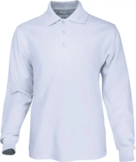 Picture of Bocini, Mens Long Sleeve Basic Polo