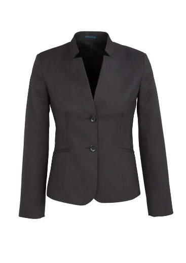 Picture of Biz Corporates, Womens Short Jacket with Reverse Lapel