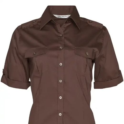 Picture of Winning Spirit, Ladies S/S Military Shirt