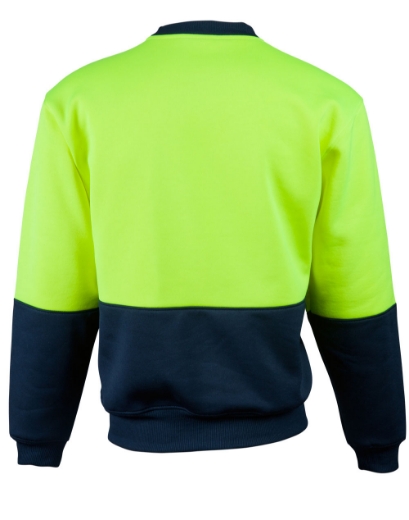 Picture of Winning Spirit, High Visibility Crew Neck Windcheater