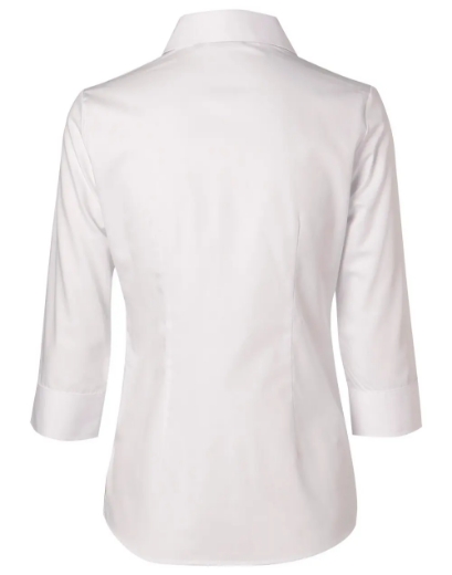 Picture of Winning Spirit, Ladies Oxford 3/4 Sleeve Shirt