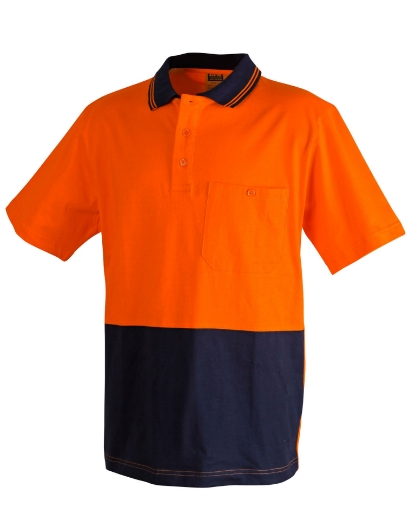 Picture of Winning Spirit, Mens Jersey Safety Polo