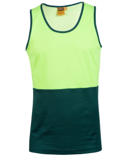 Picture of Winning Spirit, High Visibility Knit Safety Singlet