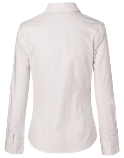 Picture of Winning Spirit, Ladies Fine Twill L/S Shirt