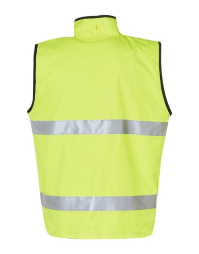 Picture of Winning Spirit, Mens Hi-Vis Mandarin Collar Vest