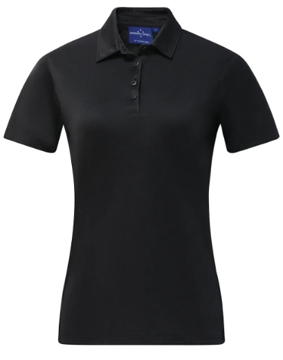 Picture of Winning Spirit, Ladies Sustainable Jacquard S/S Polo