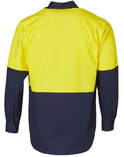 Picture of Winning Spirit, High Visibility L/S Work Shirt