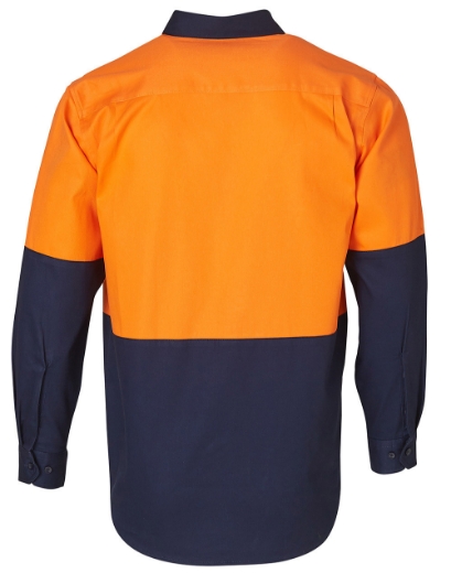 Picture of Winning Spirit, High Visibility L/S Work Shirt