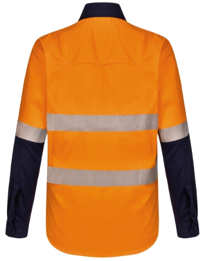 Picture of Winning Spirit, Unisex Hi Vis Cool-Breeze Safety L/S Shirt