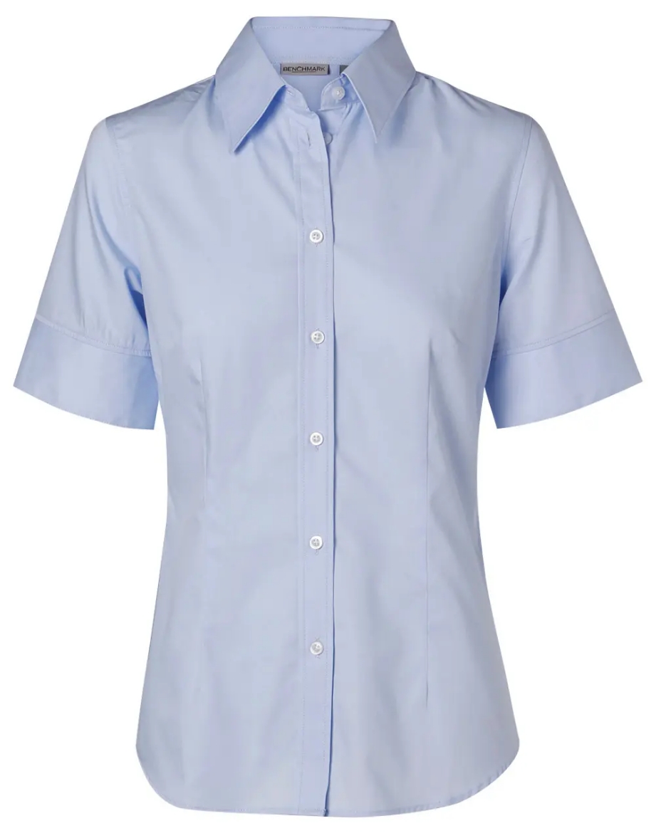 Picture of Winning Spirit, Ladies Fine Twill S/S Shirt