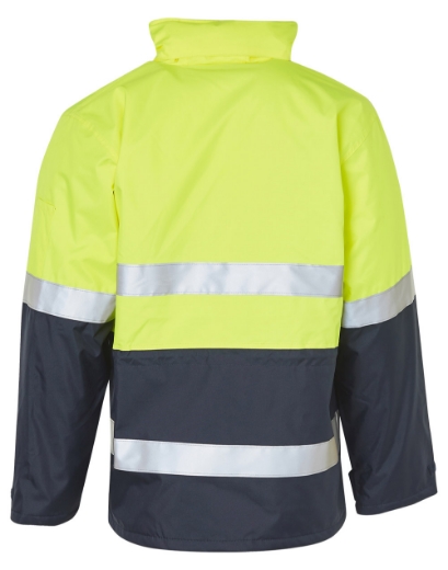 Picture of Winning Spirit, Mens Hi-Vis Long Line Safety Jacket