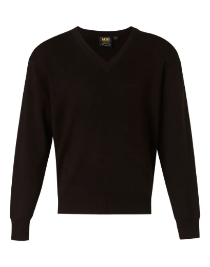 Picture of Winning Spirit, V-Neck Knit L/Ss Jumper