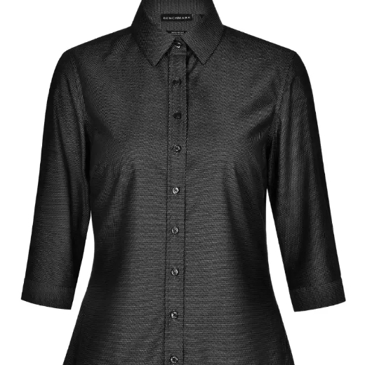 Picture of Winning Spirit, Ladies 3/4 Sleeve Ascot Shirt