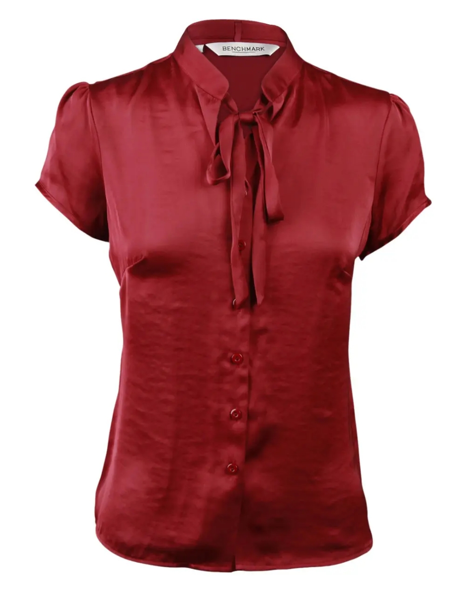 Picture of Winning Spirit, Ladies Tie Neck Blouse