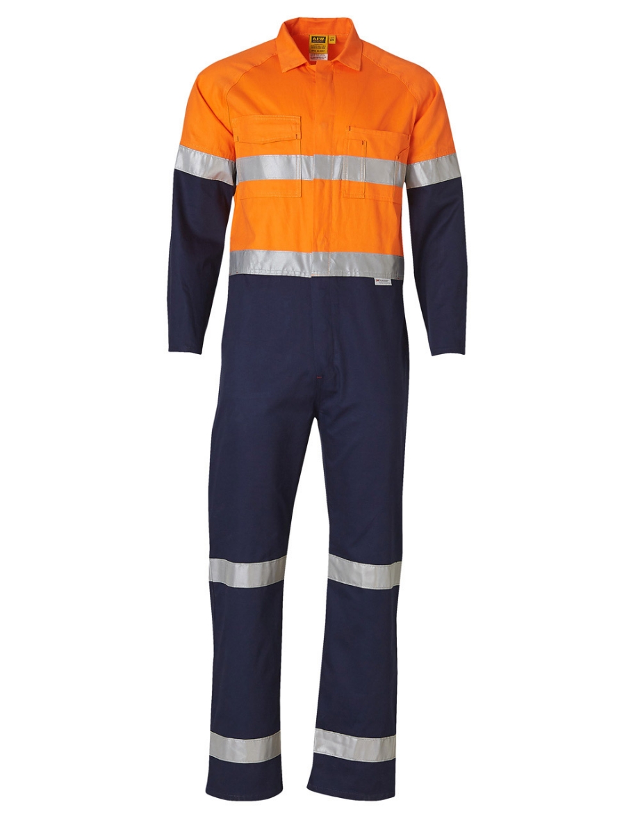 Picture of Winning Spirit, Mens Cotton Drill Coverall