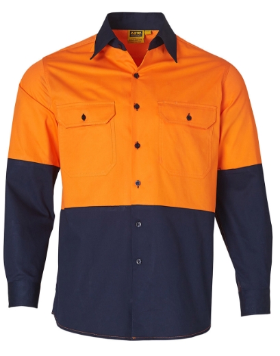 Picture of Winning Spirit, Mens High Visibility Safety Shirt