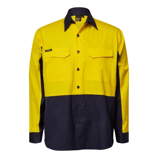 Picture of WorkCraft, L/S Vented Shirt
