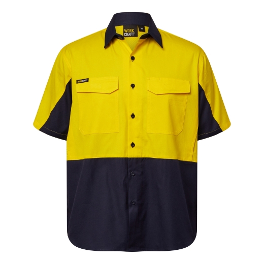 Picture of WorkCraft, S/S Vented Shirt
