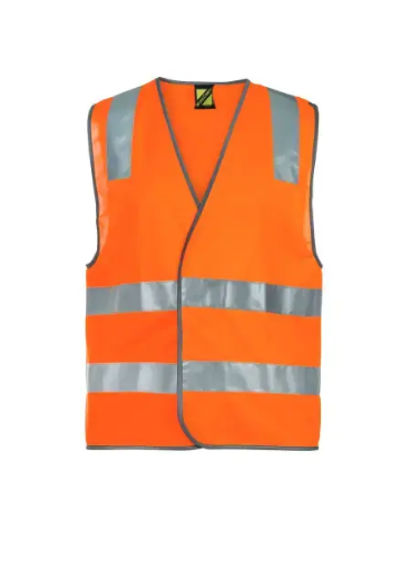 Picture of WorkCraft, Hi-Vis Safety Vest with tape