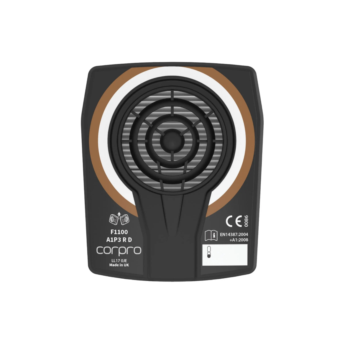Picture of Force360 Corpro A1P3 R D Filter (Pair) Black Size One