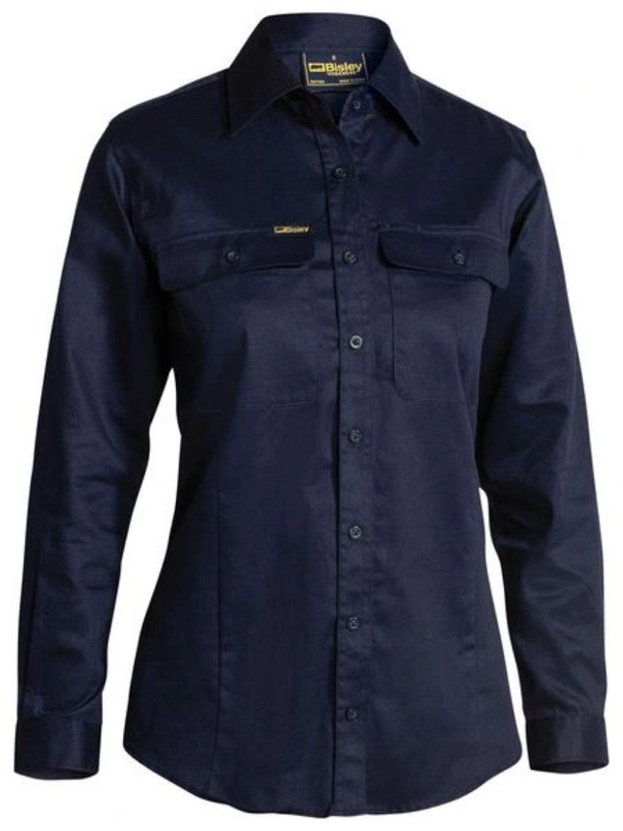 Picture of Bisley, Womens LS Drill Shirt