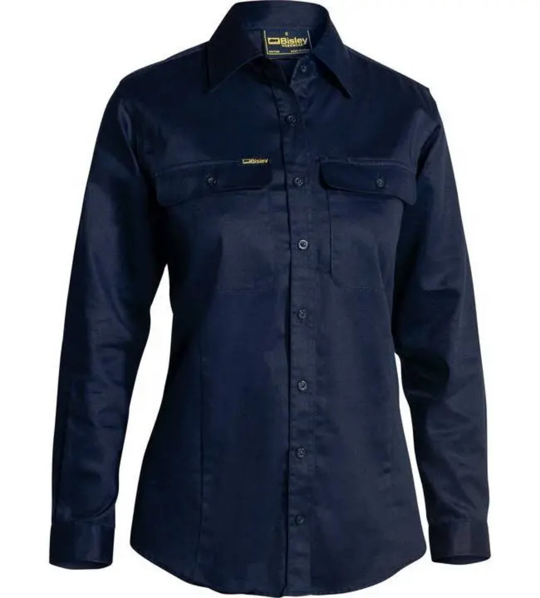 Picture of Bisley, Womens LS Drill Shirt