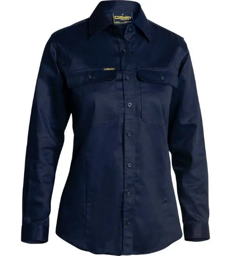 Picture of Bisley, Womens LS Drill Shirt