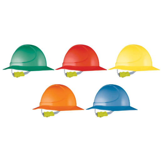 Picture of Force360, GT12 Type 1 ABS Non-Vented Broad Brim Hard Hat with Ratchet Harness Kit - Mixed Colours (10 units)