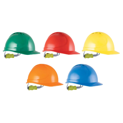 Picture of Force360, GTE1 Essential Type 1 ABS Vented Hard Hat with Ratchet Harness Kit - Mixed Colours (20 units)