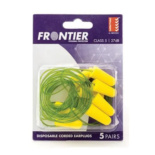 Picture of Frontier, Foam Corded Ear Plugs