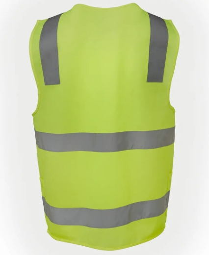 Picture of JB's Wear, HV (D+N) Zip Safety Vest