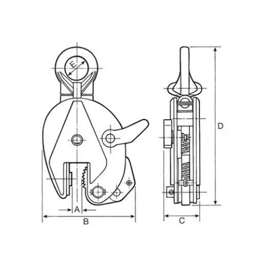 Picture of Beaver, UC Universal Plate Clamps