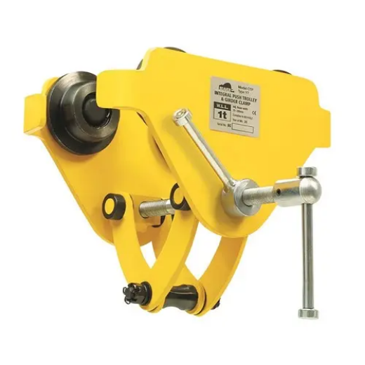 Picture of Beaver, YT Integral Push Trolley and Girder Clamps