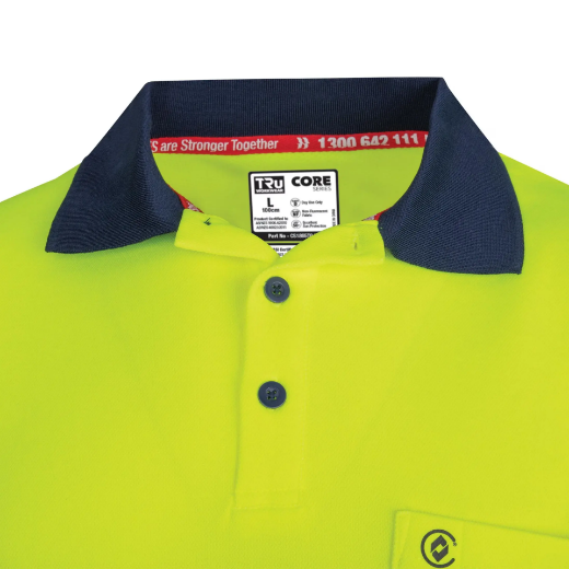 Picture of Tru Workwear, Traffic Control L/S Polo Shirt