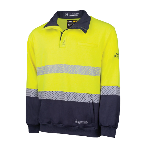 Picture of Bool-Workwear, Water Repellent Two Tone Jumper