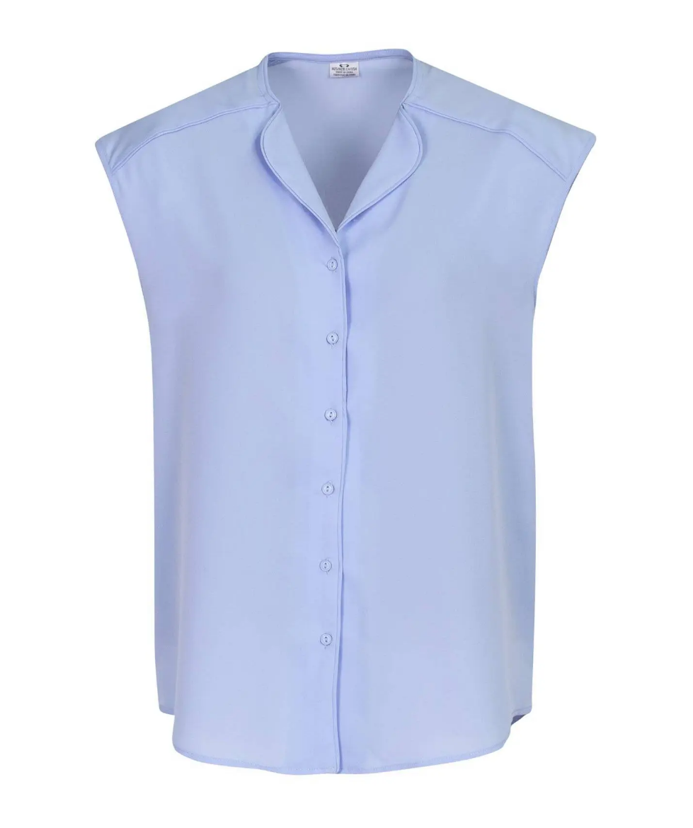 Picture of Biz Collection Lily Ladies S/S Blouse- Ink Size 12