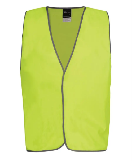 Picture of JB's HI VIS 'STAFF' SAFETY VEST - Lime Size M