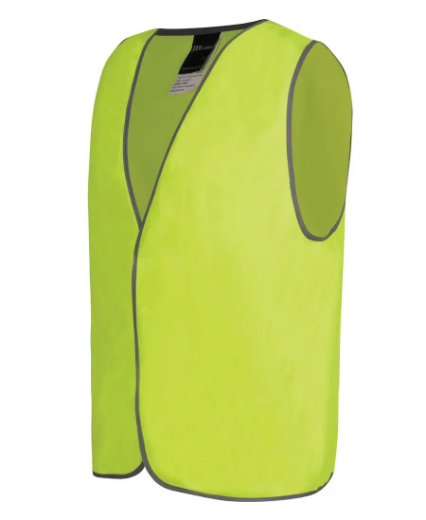 Picture of JB's HI VIS 'STAFF' SAFETY VEST - Lime Size M