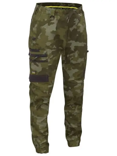 Picture of Bisley, Flx & Move Stretch Camo Cargo Pants - Army Honeycomb -  Size 97R