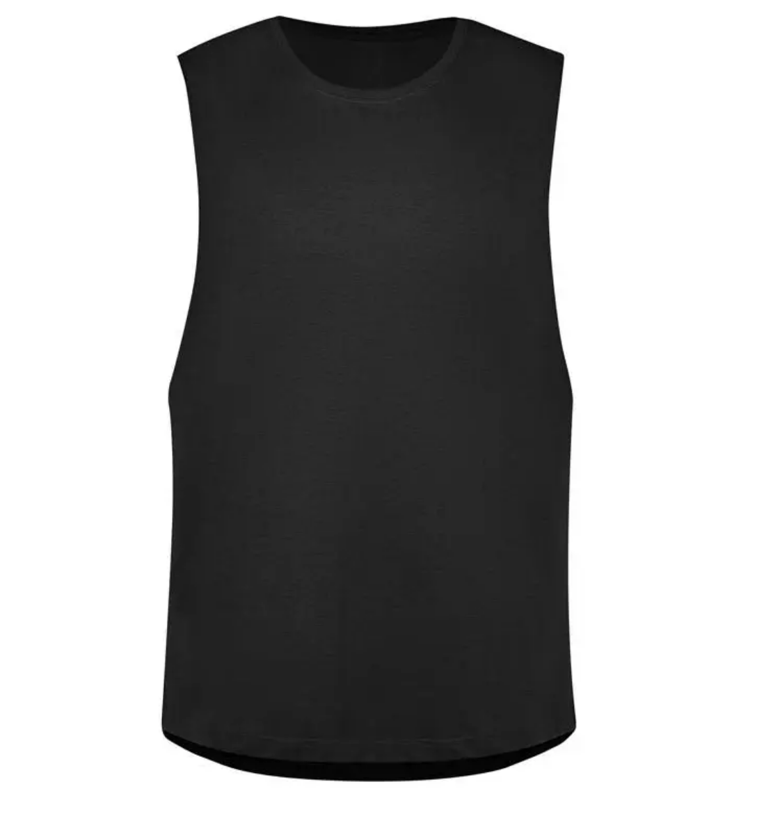 Picture of Syzmik Mens Streetworx Sleeveless Tee- Navy Size L