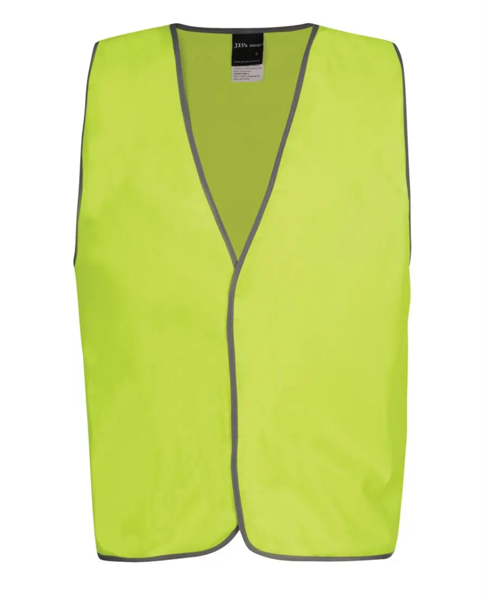 Picture of JB's HI VIS 'STAFF' SAFETY VEST - Lime Size S