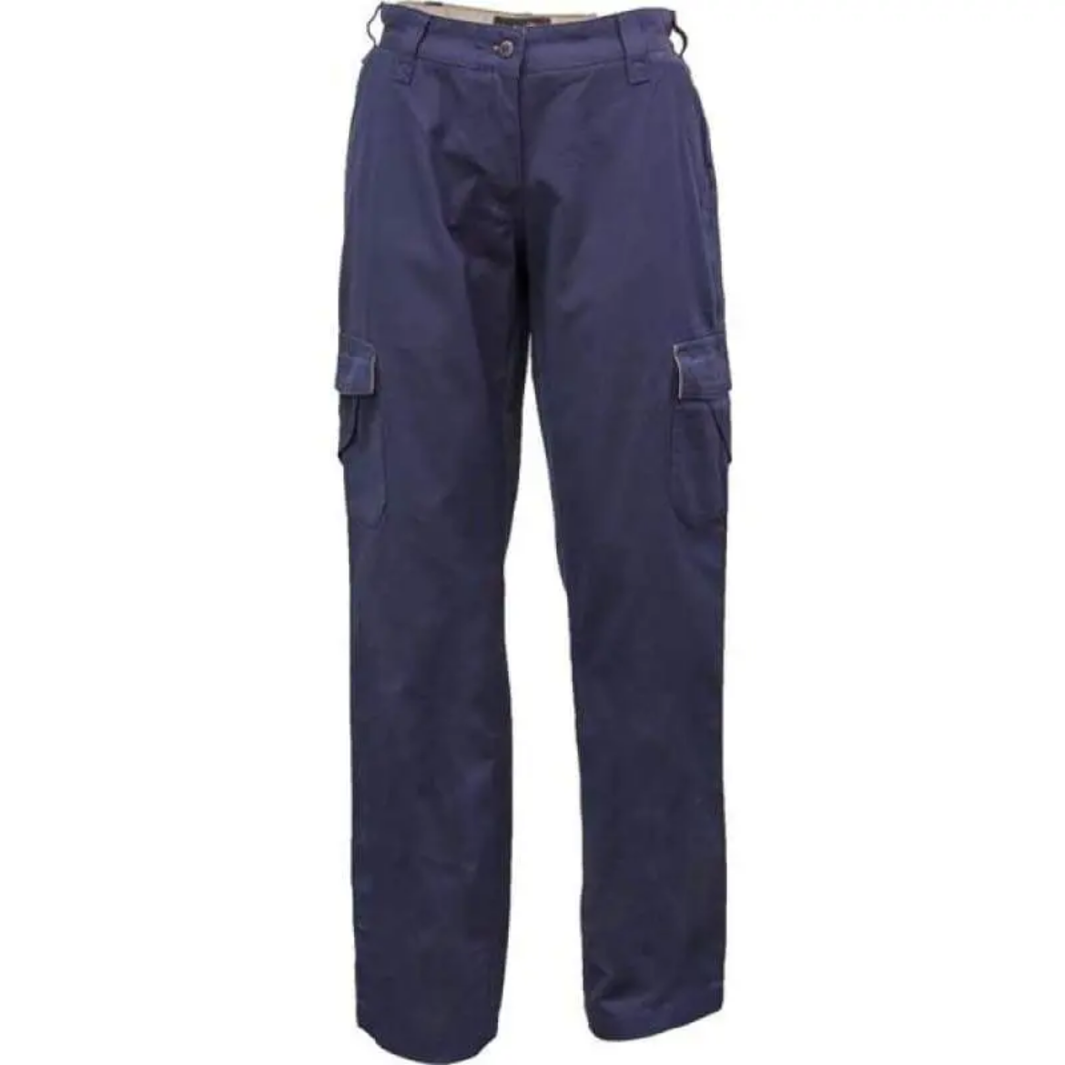 Picture of Tru Workwear, Womens, Trouser, Cotton Canvas Cargo, Navy, Size24