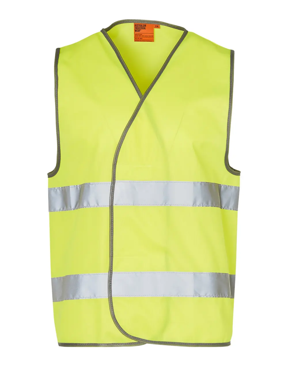 Picture of Winning Spirit, Hi-Vis Safety Vest With Reflective Tapes - Yellow Size 2XL