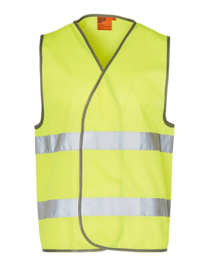 Picture of Winning Spirit, Hi-Vis Safety Vest With Reflective Tapes - Yellow Size 2XL