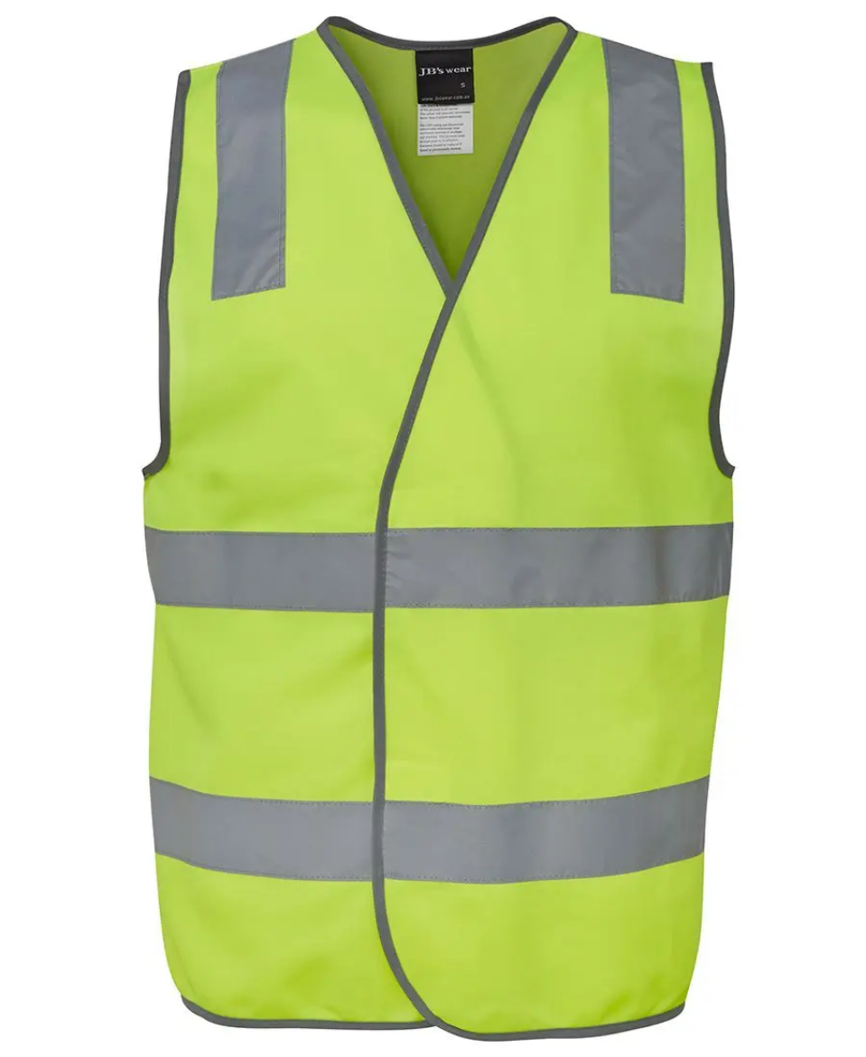Picture of JB's Wear, HV (D+N) Safety Vest (SECURITY) - Lime Size L
